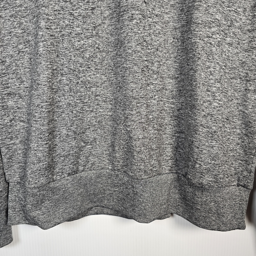 NWOT Feat Womens 2 Piece Lounge Set Heathered Grey Sweatshirt And Shorts Size S - Picture 9 of 16